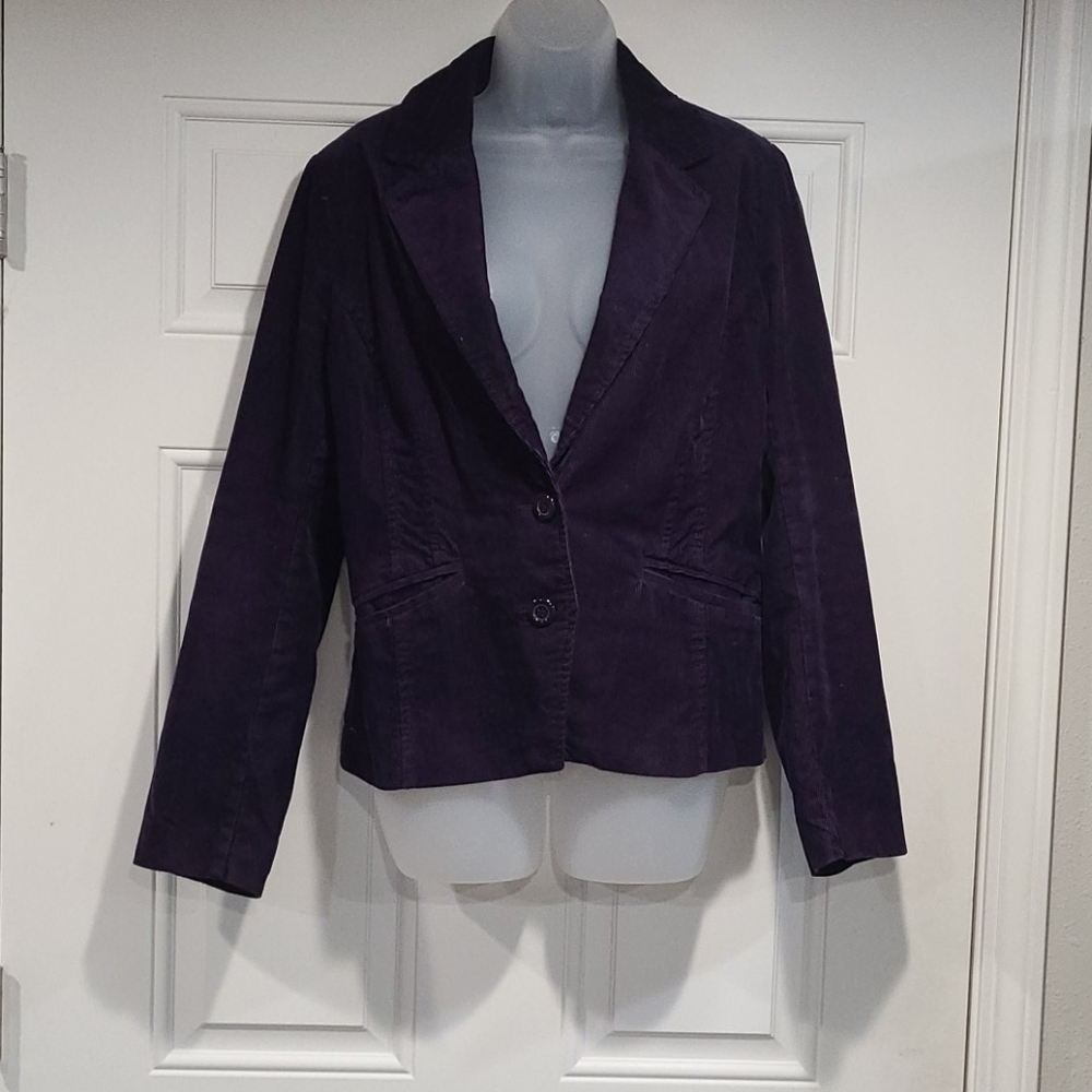 JACKET: H&M Purple Corduroy Blazer Jacket